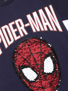 Spiderman sequin shirt clearance