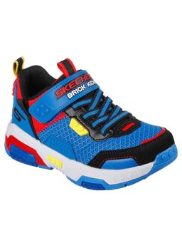SKECHERS - Boys Brick Kicks 2.0 Blue Casual Shoes