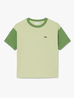 Lacoste - Green Cotton Half Sleeves T-Shirt