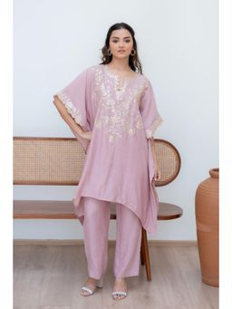 MINSH - Pink Bahar Kaftan with Pant