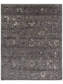 Neu Looms - Neu Loom Hand-Knotted Modern Rug for Living Room, Bedroom| 8'x10' l Grey