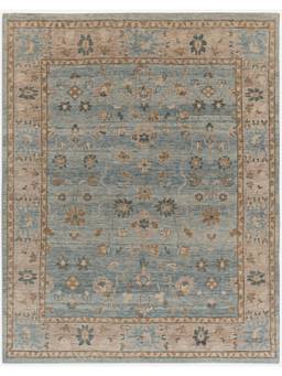Neu Looms - Neu Loom Hand-Knotted Modern Rug for Living Room, Bedroom| 8'x10' l Blue