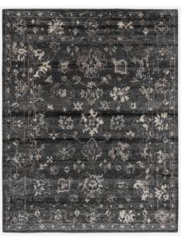 Neu Looms - Neu Loom Hand-Knotted Modern Rug for Living Room, Bedroom| 8'x10' l Grey-Beige