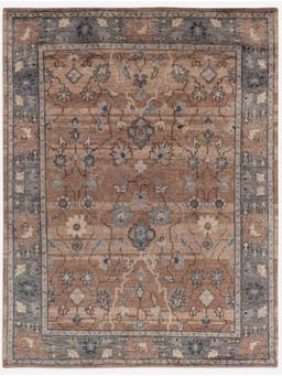 Neu Looms - Neu Loom Hand-Knotted Modern Rug for Living Room, Bedroom| 8'x10' l Grey-Multi