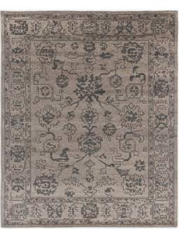 Neu Looms - Neu Loom Hand-Knotted Modern Rug for Living Room, Bedroom| 8'x10' l Grey