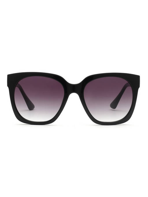 Buy Bebe Gradient Grey Lens Round Sunglass Black Frame with  display picture 1