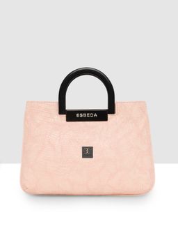 ESBEDA - Pink Color Croco Embossed Handbag For Women