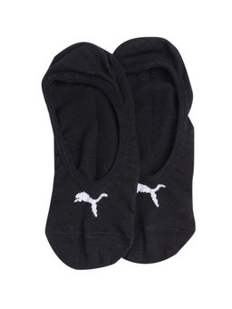 Puma - Footie 3 Pair Unisex Black Socks