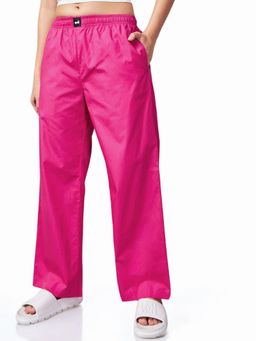 Bewakoof - Women's Pink Oversized Pyjamas