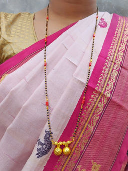 Digital Dress Room - Vati Pendant Long Mangalsutra