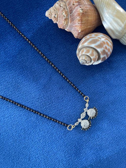 Digital Dress Room - Fancy Vati Pendant Diamond Mangalsutra