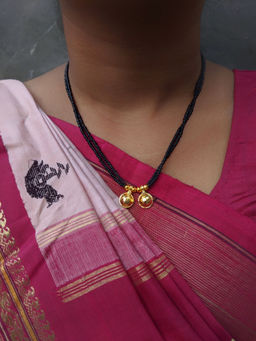 Digital Dress Room - Short Mangalsutra Vati Pendant Double Line