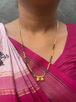 Digital Dress Room - Maharashtrian Vati Pendant Mangalsutra
