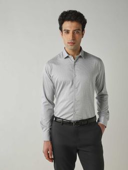 Reid & Taylor - Menswear Topwear Grey Shirt