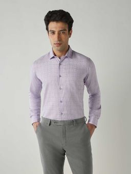 Reid & Taylor - Menswear Purple Topwear Shirt