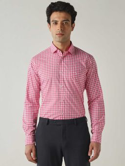 Reid & Taylor - Menswear Topwear Pink Shirt