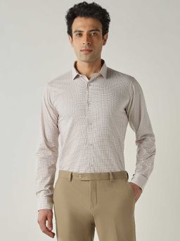 Reid & Taylor - Menswear Topwear Beige Shirt
