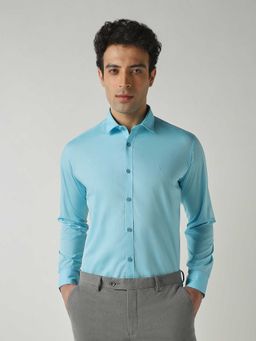Reid & Taylor - Blue Menswear Topwear Shirt