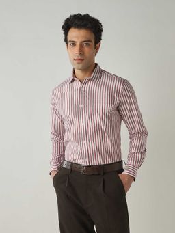 Reid & Taylor - Maroon Menswear Topwear Shirt
