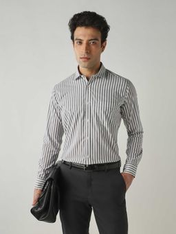 Reid & Taylor - White Menswear Topwear Shirt
