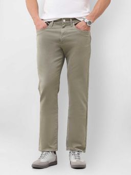 U.S. Polo Assn. Denim Co. - Men's Harold Slim Straight Fit Green Jeans