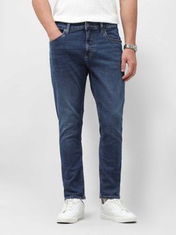 U.S. Polo Assn. Denim Co. - Men's Henry Tapered Cropped Fit Blue Jeans