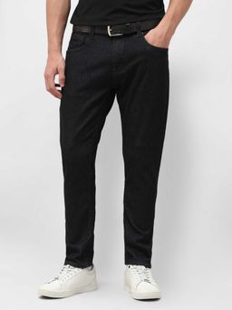U.S. Polo Assn. Denim Co. - Men's Henry Tapered Cropped Fit Black Jeans