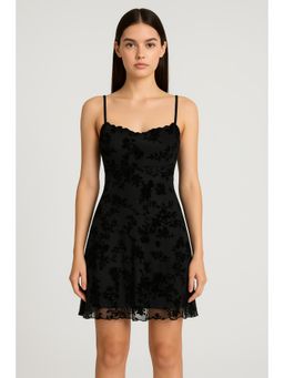 Cider - Floral Lace Mini Dress