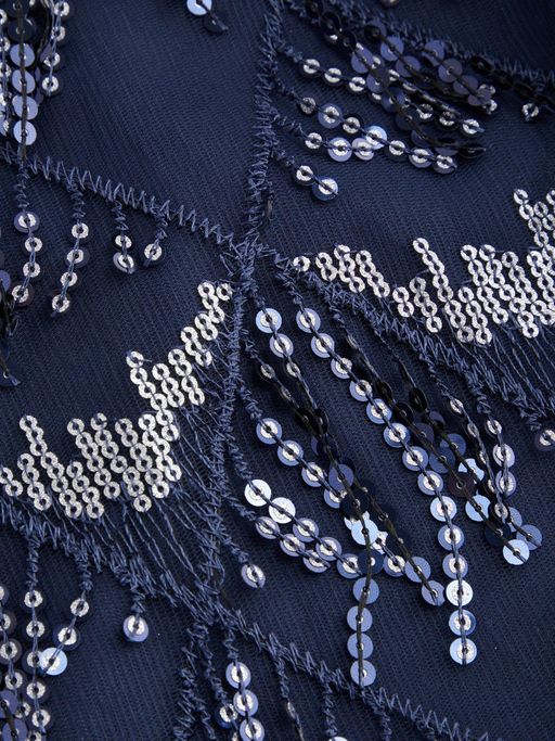 cider blue sparkly dress Marine Dream