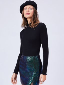 Cider - Solid Turtleneck Bodysuit