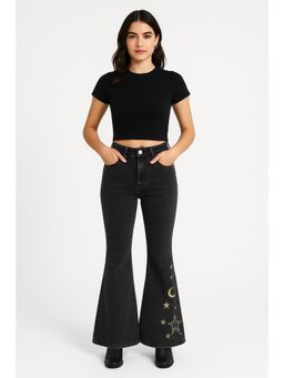 Cider - Denim Star Flared Jeans