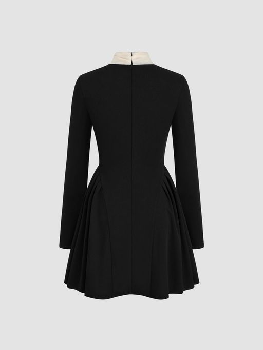 high neck solid long sleeve mini dress Amazon.com: Mizoci Women's Sexy Bodycon Mini Club Dresses Basic Long Sleeve  Turtleneck Dress,Small,Black
