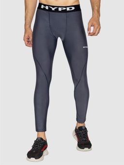 HYPD - Grey Men Ankle-Length Rapid-Dry Compression Pant