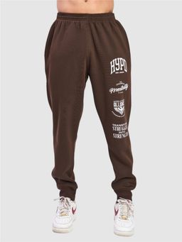 HYPD - Brown Alliance Regular Fit Gym Workout and Sports Joggers