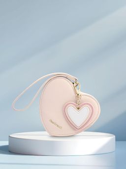 Fastrack - Pink Heartpop Clutch