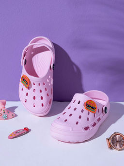 toothless - Girls Sling Back Clogs Pink