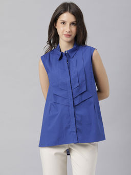 RAREISM - Blue Solid Topwear