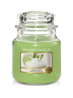Yankee Candle - Original Medium Jar Scented Candle - Vanilla Lime