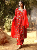 Red color option, Sold out, Currently selected