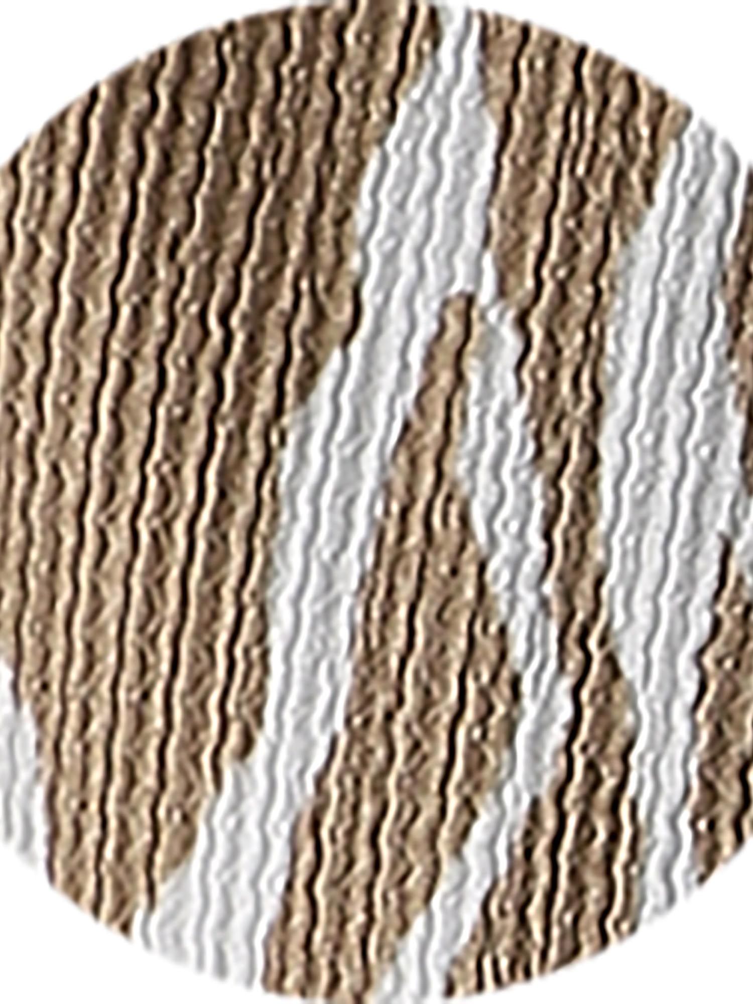 Beige Abstract Men Shirt