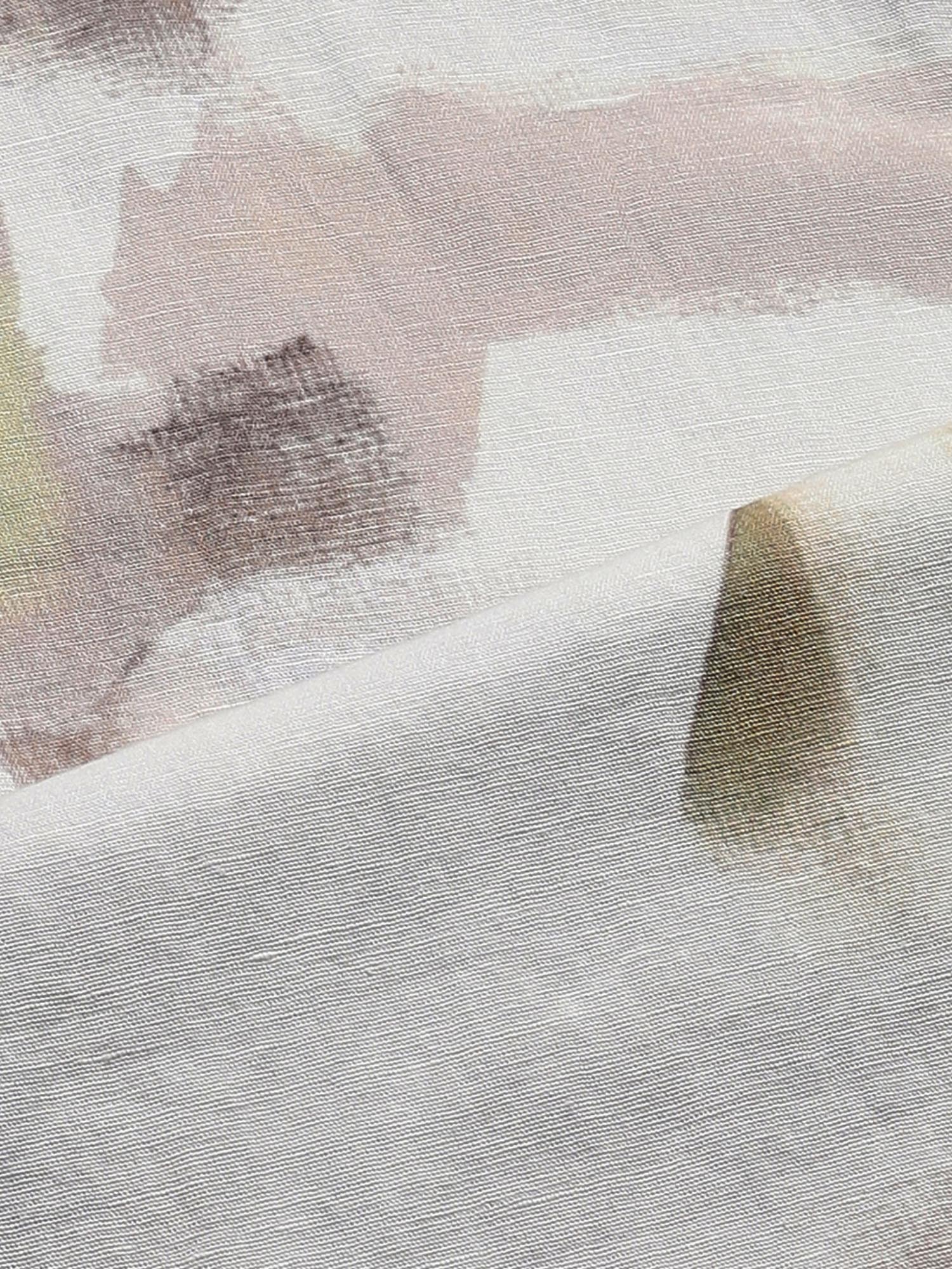 Muted Beige Abstract Men Shirt
