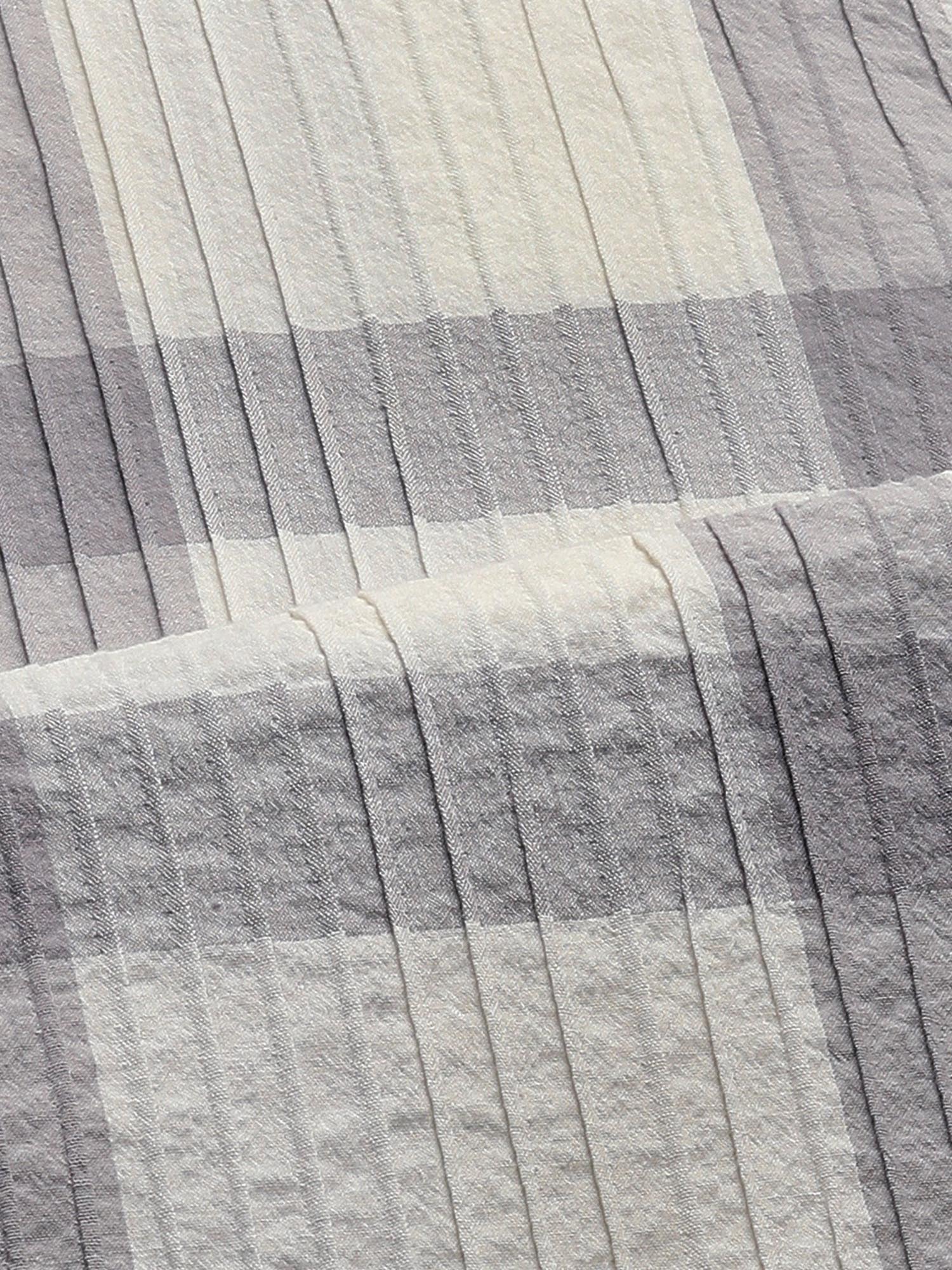 Light Grey Stripes Men Shirt