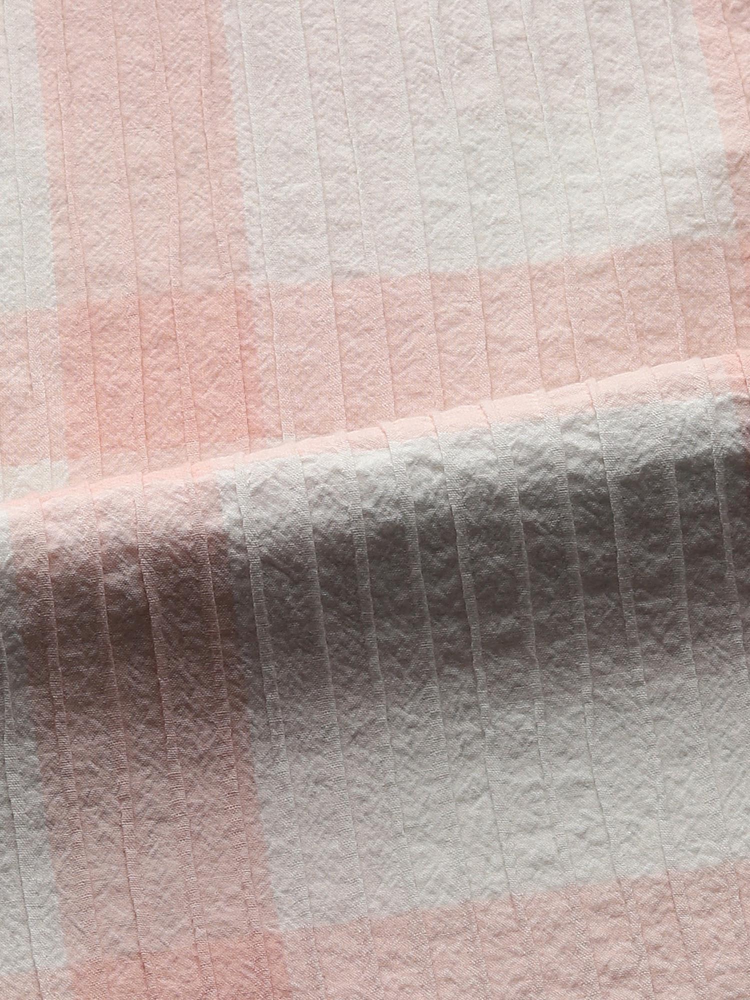 Peach Stripes Men Shirt