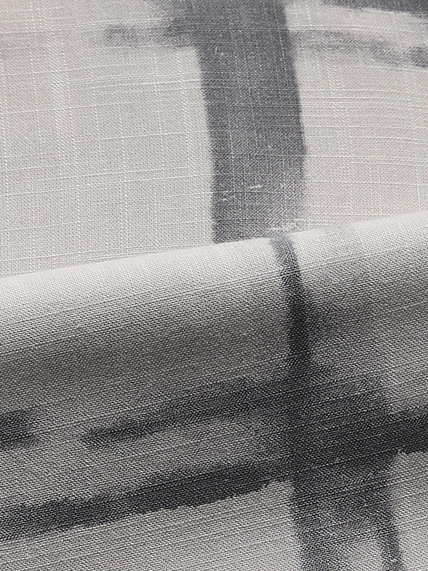 Light Grey Abstract Men Shirt