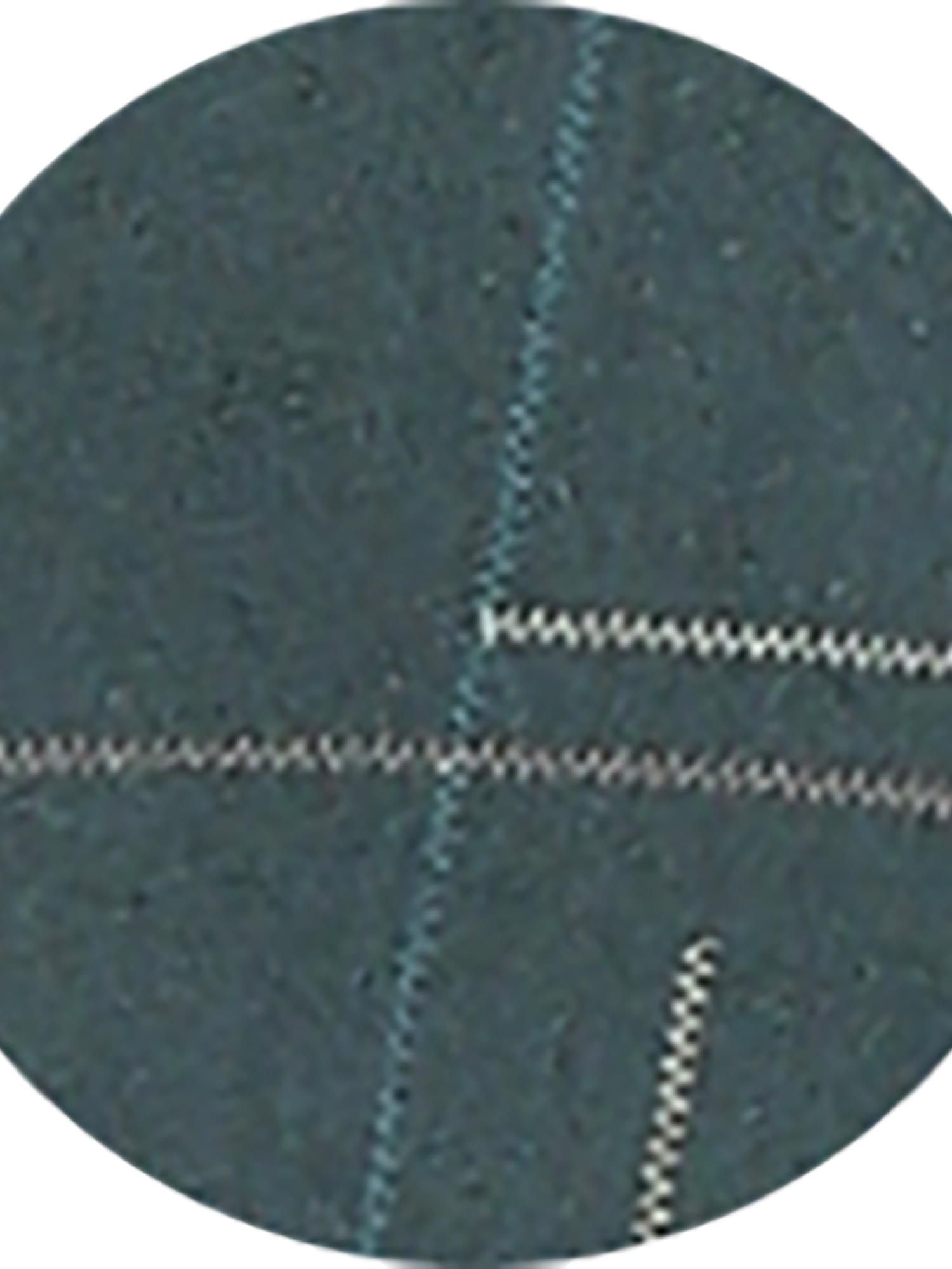 Dark Green Checks Men Shirt