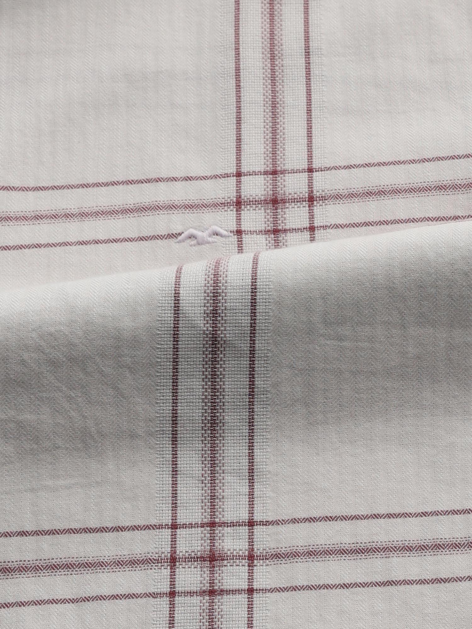 Pastel Pink Checks Men Shirt