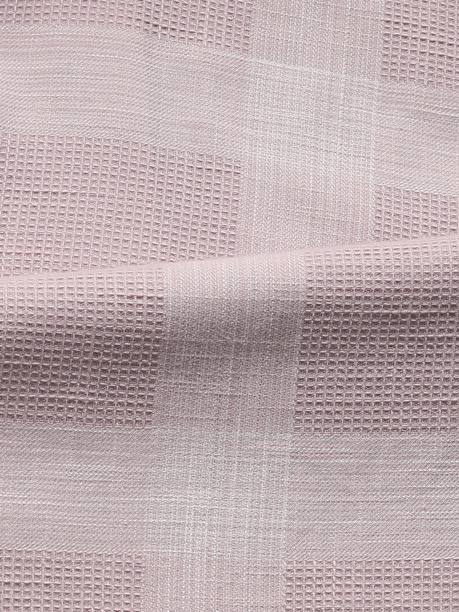 Pastel Pink Checks Men Shirt