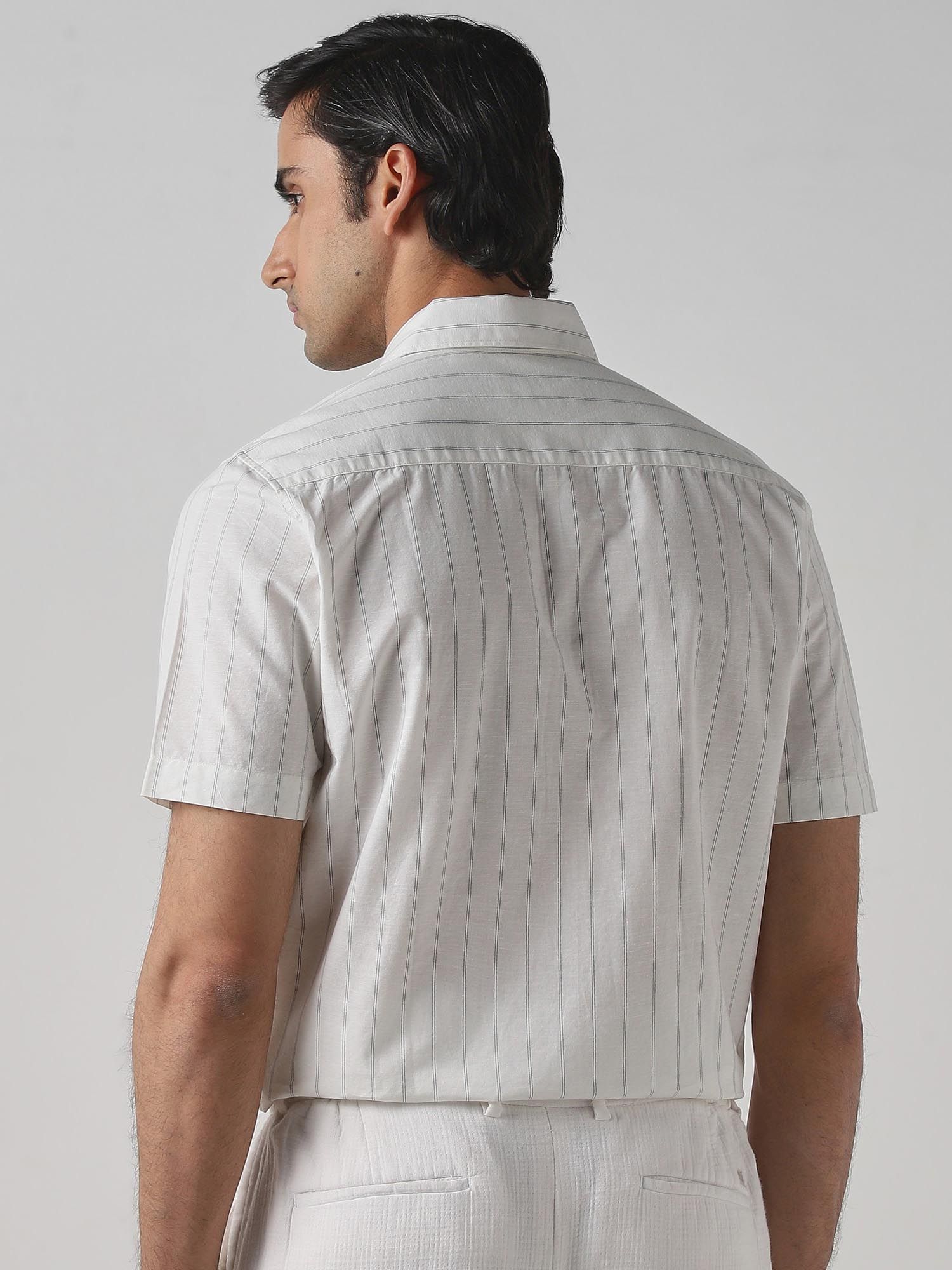 Off White Stripes Men Shirt