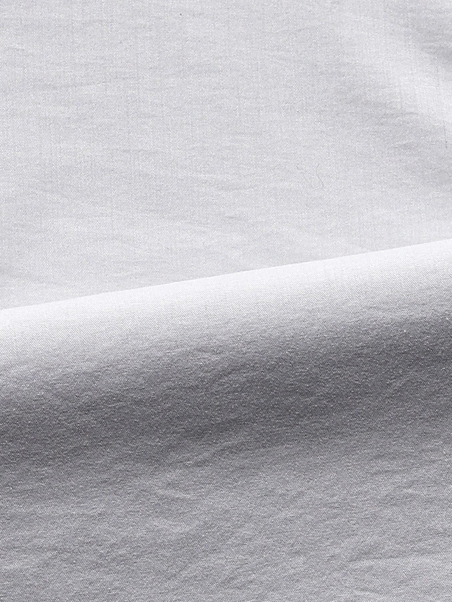 Bright White Solid Men Shirt