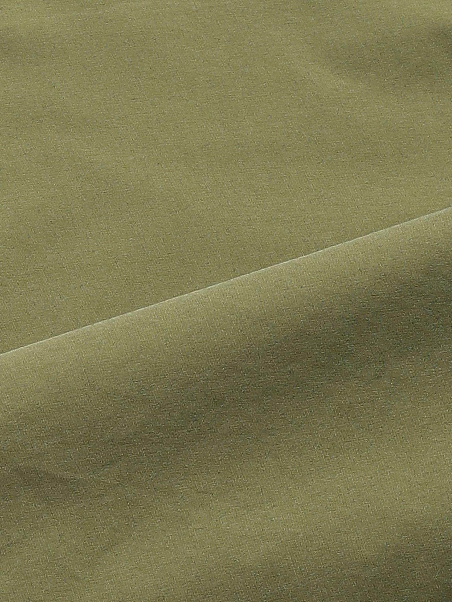 Muted Olive Green Solid Men Shirt